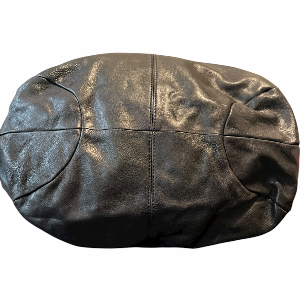 J. Crew Elegant Black Leather Handbag - Picture 4 of 8